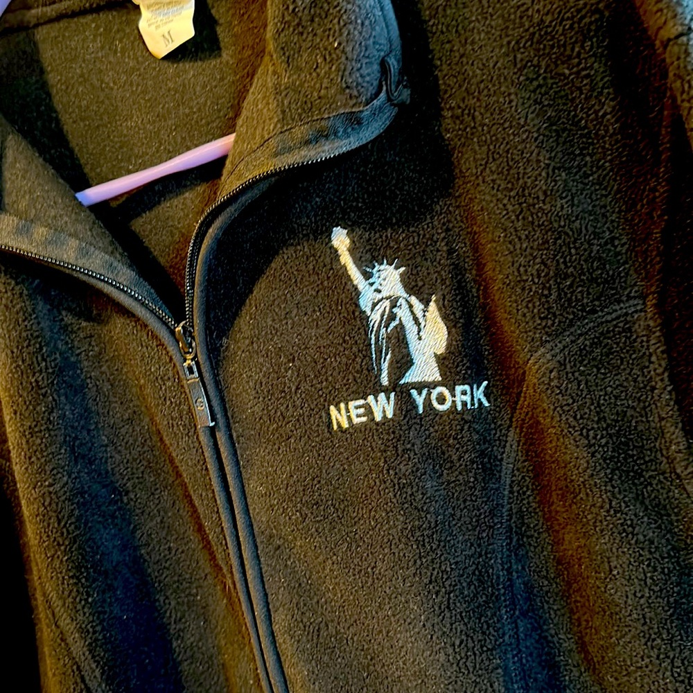 NY Statue of Liberty Full Zip Fleece